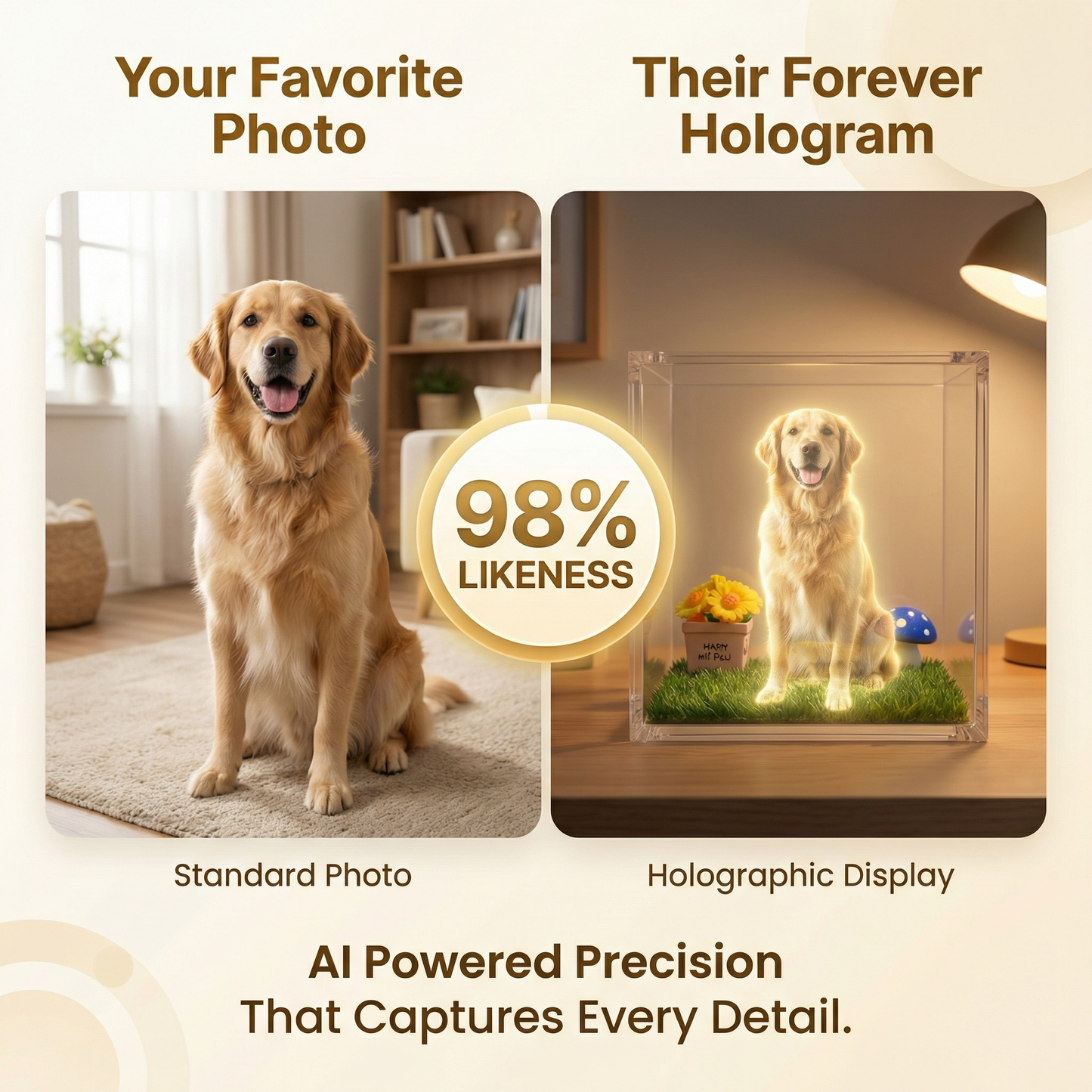 Venator™ Personalized Pet Holographic Digital House
