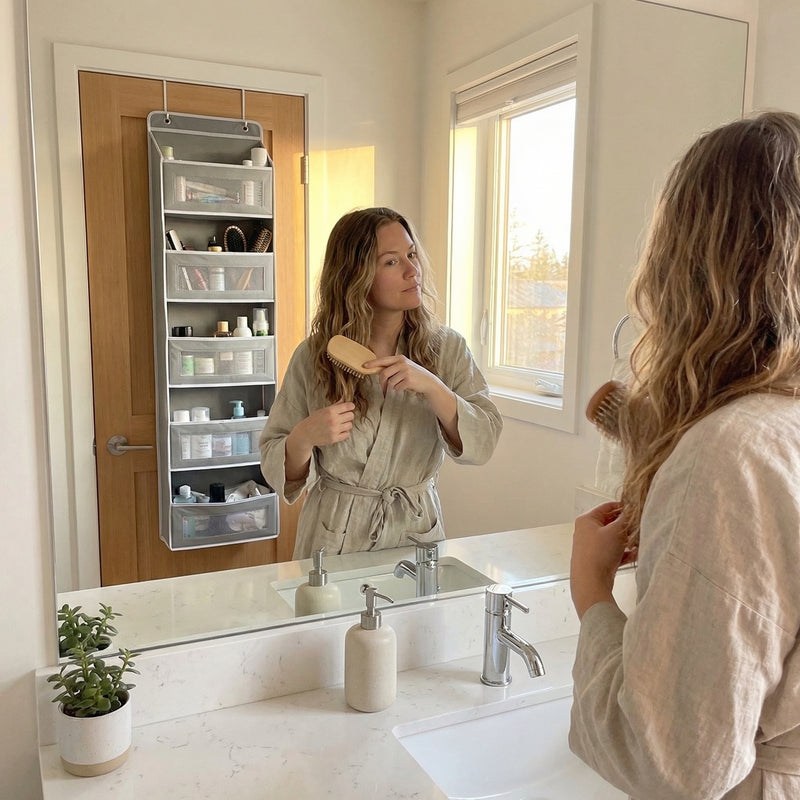 Organized door with Venator storage organizer