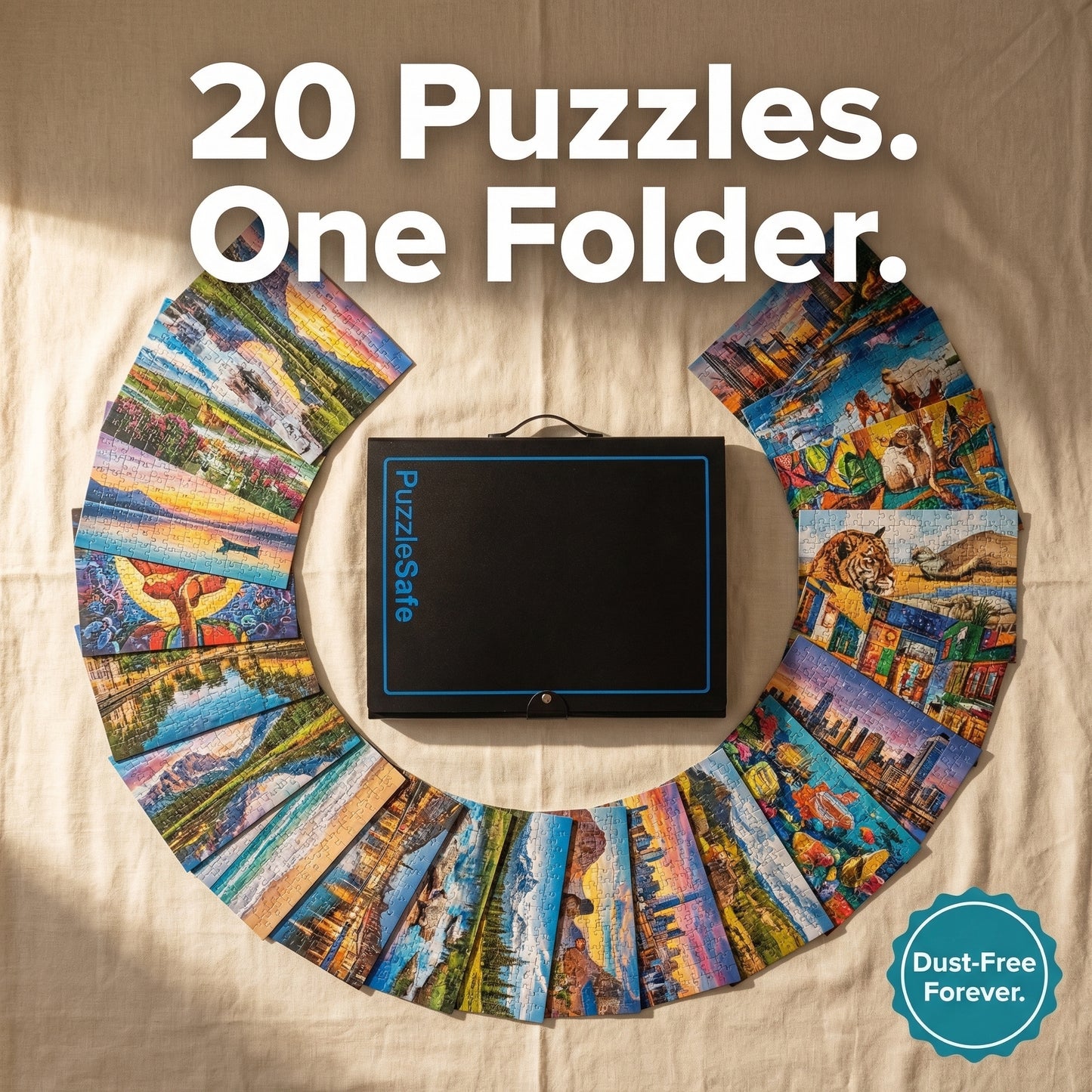 PuzzleSafe Extra Wide Folder