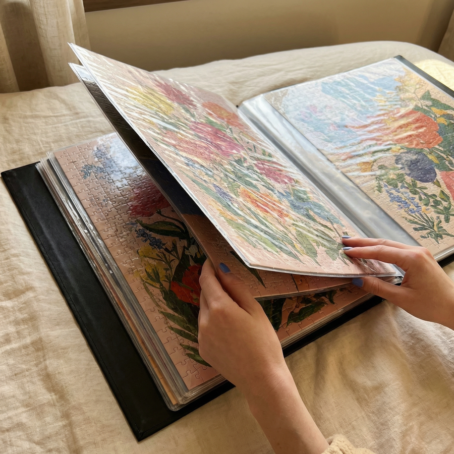 Puzzle collector with PuzzleSafe