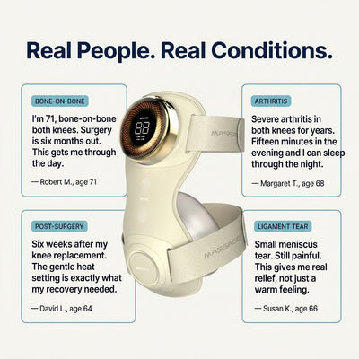 Venator™ Knee Massager With Heat and Red Light Therapy
