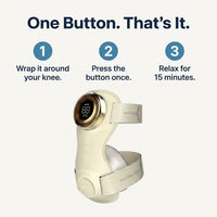 Venator™ Knee Massager With Heat and Red Light Therapy