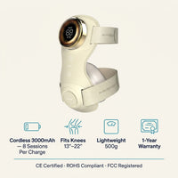 Venator™ Knee Massager With Heat and Red Light Therapy