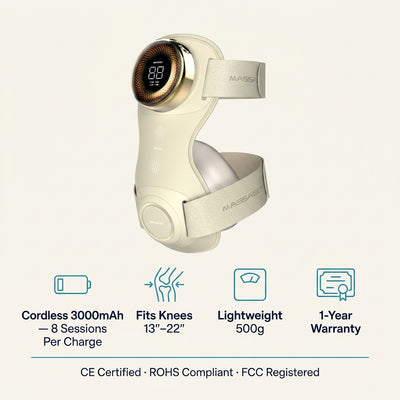 Venator™ Knee Massager With Heat and Red Light Therapy