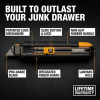 TOUGHBUILT 2-in-1 Scraper Utility Knife