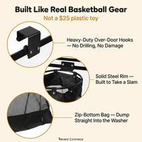 Basketball Hoop Laundry Hamper