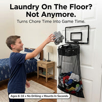 Basketball Hoop Laundry Hamper