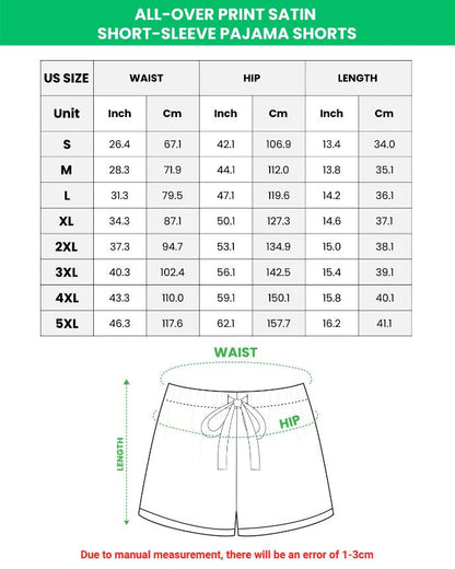 K-Pop Demon Hunter Satin Pajamas Set